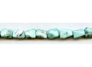 Chinese Turquoise 10-11x Bone Nugget