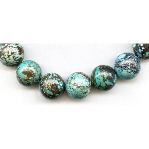 112-2794 Chinese Turquoise <br>15-19mm Round