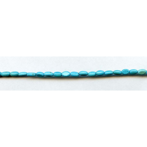 112-2986 Chinese Turquoise <br>4x6 Flat Oval