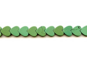 Chinese Turquoise 12mm Heart