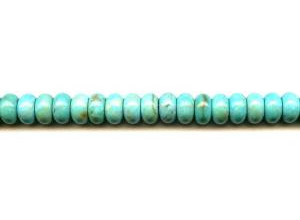 Chinese Turquoise 10mm Rondell