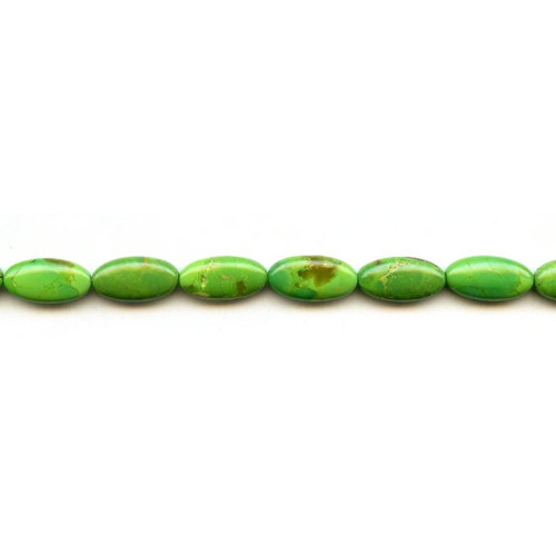 113-1130 Arizona Turquoise <br>8x16 Flat Oval