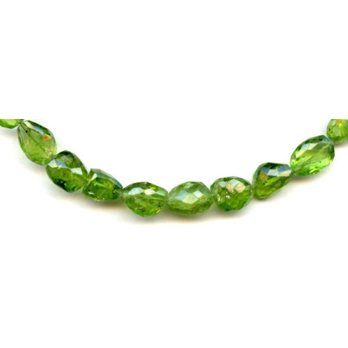 114-1239 Peridot <br>6-10x Faceted Nugget