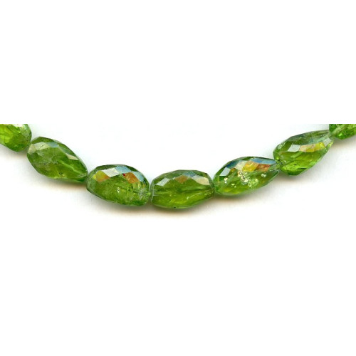 114-1268 Peridot <br>6-10x Faceted Nugget
