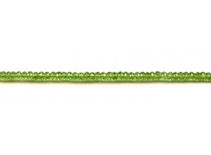 Peridot 3.5-4mm Faceted Rondell