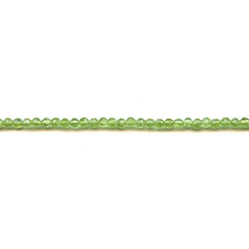 114-1316 Peridot <br>4mm Faceted Round
