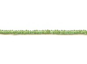 Peridot 4mm Rondell