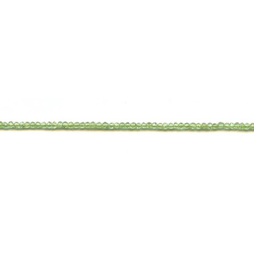 114-1337 Peridot <br>2.5mm Faceted Round