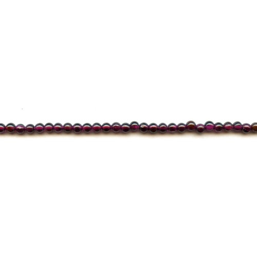 116-1257 Garnet <br>3.5-4mm Round