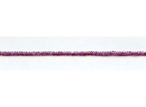 Purple Garnet 2-2.5mm Faceted Rondell Purple Garnet 2-2.5mm Faceted Rondell