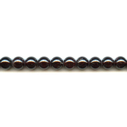 116-1621 Garnet <br>10mm Round