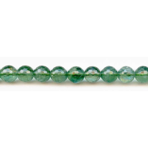 118-1114 Green Fluorite <br>11.5mm Faceted Round