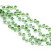 124-1325 Green Fluorite <br>9x11 Flat Pear Briolette