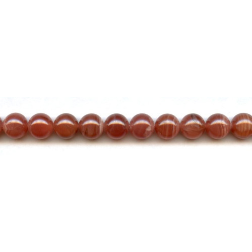 119-1177 Peru Rhodochrosite <br>10mm Round
