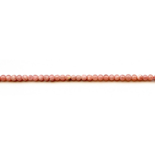119-1226 Rhodochrosite <br>4mm Round