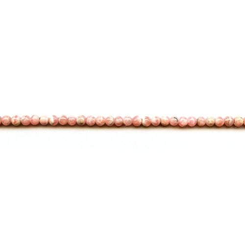 119-1310 Rhodochrosite <br>4mm Round