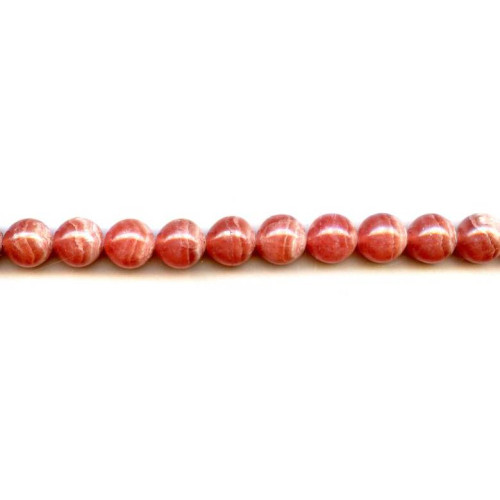 L4547-032E Rhodochrosite <br>10mm Round