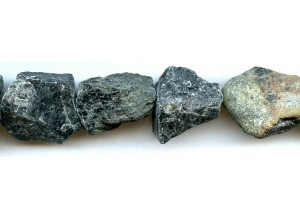 Tourmalinated Quartz 20-26x Rough Nugget