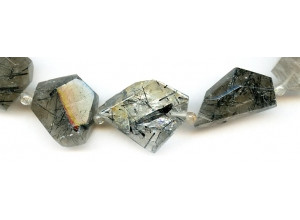 Tourmalinated Quartz 13-20x Simple Cut