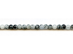 Tourmalinated Quartz 6mm Round