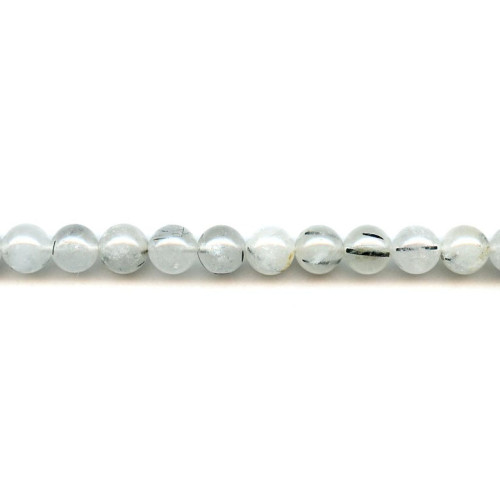 120-1180 Tourmalinated Quartz <br>10mm Round