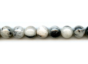 Tourmalinated Quartz 14mm Round
