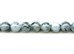 Tourmalinated Quartz 14mm Round