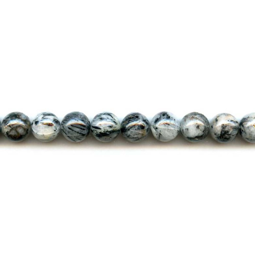 120-1203 Tourmalinated Quartz <br>12mm Round