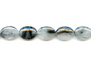 Tourmalinated Quartz 15x20 Flat Oval