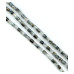 120-1277 Tourmalinated Quartz <br>9x12 Strip-faceted Tube
