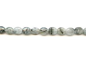 Tourmalinated Quartz 8x10 Flat Oval