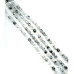 120-1282 Tourmalinated Quartz <br>8x10 Faceted Flat Oval