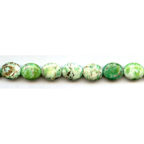 122-1055 Lemon Chrysoprase <br>12x14 Flat Oval