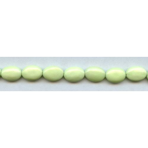 122-1088 Lemon Chrysoprase <br>10x14 Flat Oval