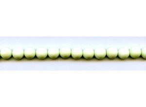 Matte Lemon Chrysoprase 8mm Round