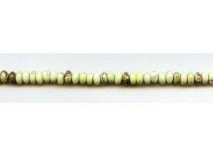 Lemon Chrysoprase 6mm Rondell