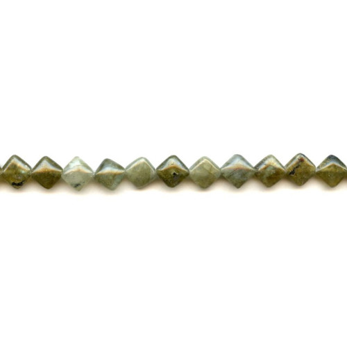 123-1164 Labradorite <br>8x8 Square Diamond