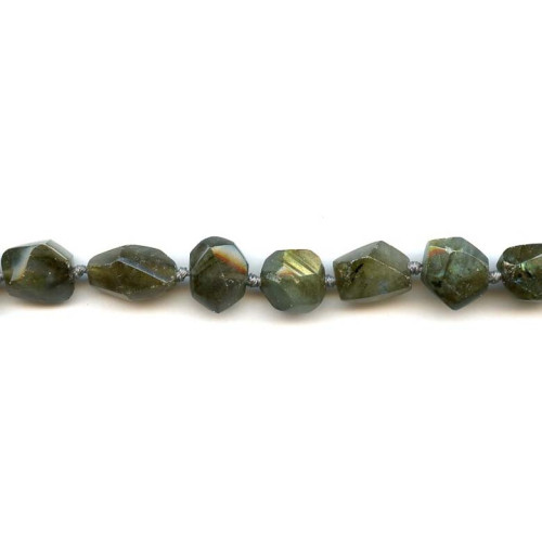 123-1641 Labradorite <br>10-12x Faceted Tumble