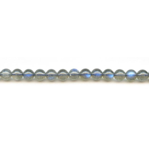 123-1823 Labradorite <br>7-7.5mm Round
