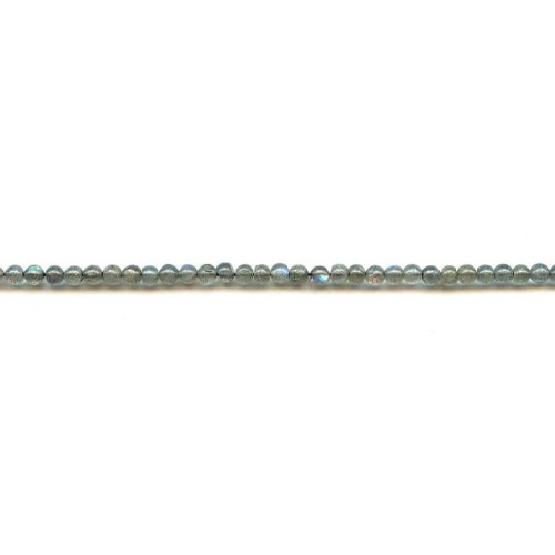 123-2176 Labradorite <br>3.5-4mm Round