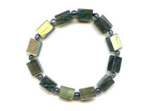 Labradorite 9x12mm Rectangle Bracelet