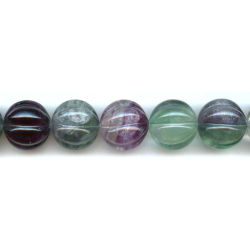 124-1145 Fluorite <br>20mm Corrugated Ball