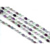 124-1330 Fluorite <br>8x12 Corrugated Oval