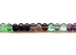 Fluorite 10mm Triangle Rondell
