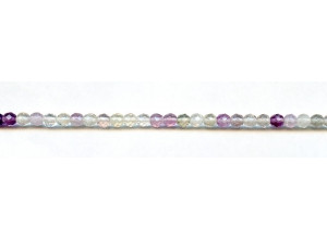 Fluorite 4mm Faceted Round