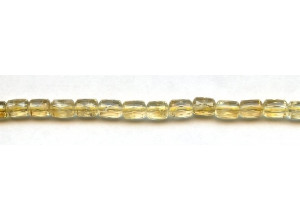 Citrine 6x8 Faceted Tube