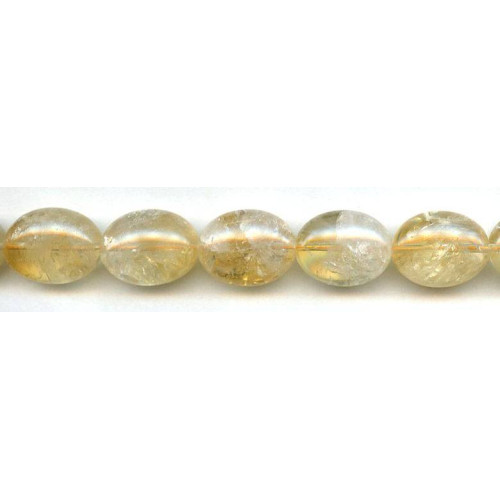 126-1417 Citrine <br>15x20 Oval Pebble