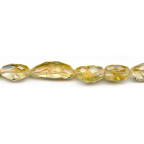 126-1606 Citrine <br>8-13x Faceted Nugget