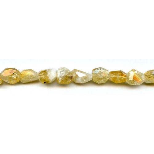 126-2008 Citrine <br>7-12x Faceted Nugget