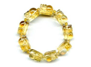 Citrine 14mm Pichiu Bracelet